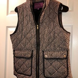 Black and Tan vest